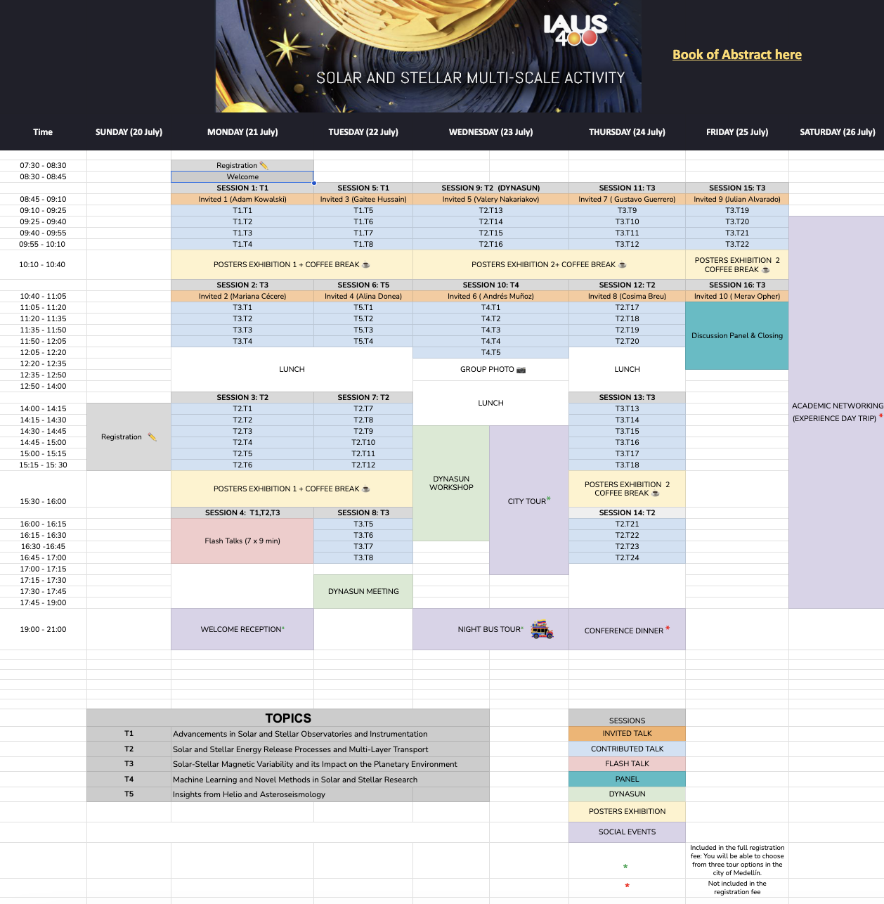 IAUS400 Program